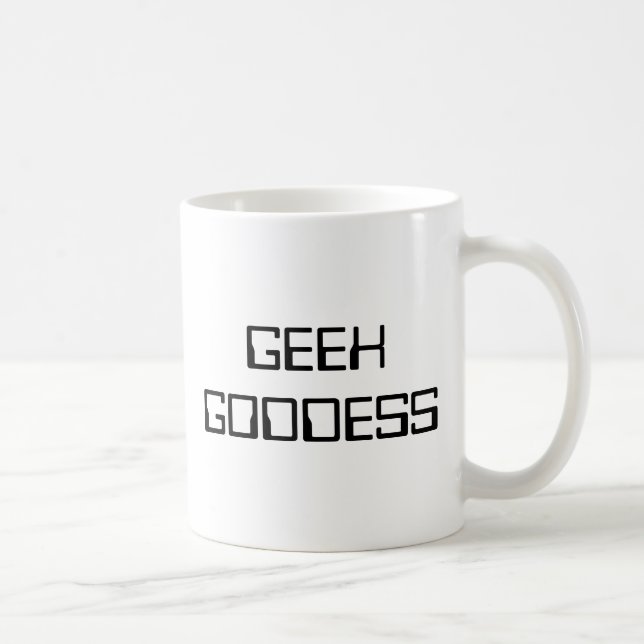 Geek Goddess Funny Spaß STEM Science Tech Mathemat Kaffeetasse (Rechts)