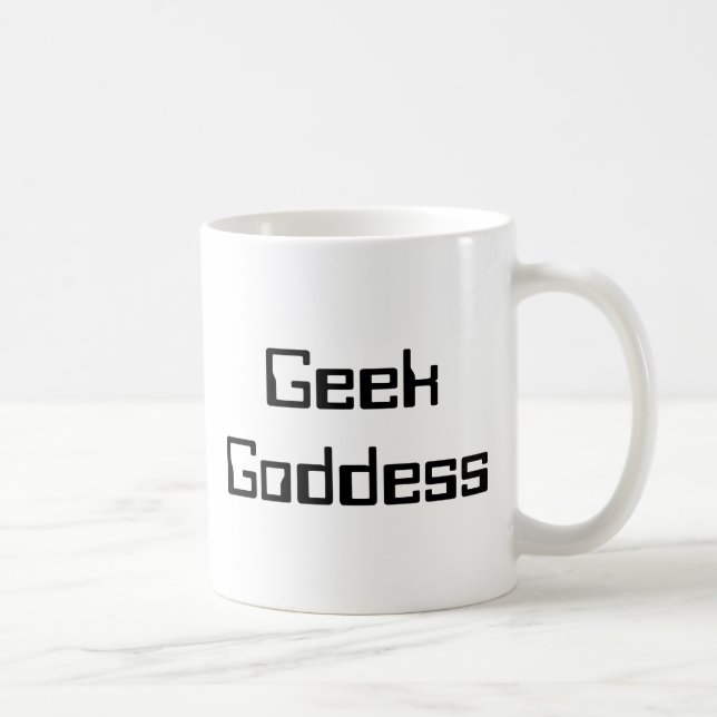 Geek Goddess Funny Spaß STEM Science Tech Mathemat Kaffeetasse (Rechts)