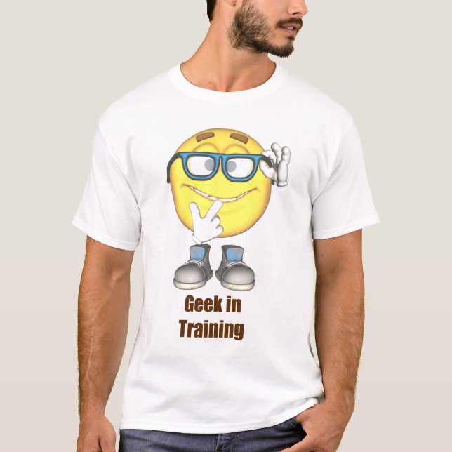 Geek im Trainings-T - Shirt (Vorderseite)
