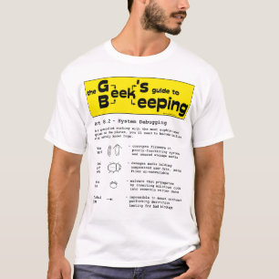 Geek-Imkerei (Entstörung) - weißer T - Shirt