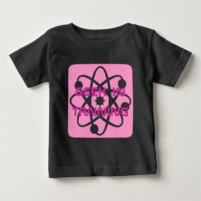 Geek in der Ausbildung Baby T-shirt (Vorderseite)