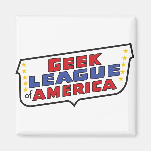 Geek League of America Magnet (Vorne)