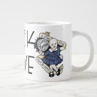 Geek Liebe Oly Binewski "A true freak" Jumbo Tasse