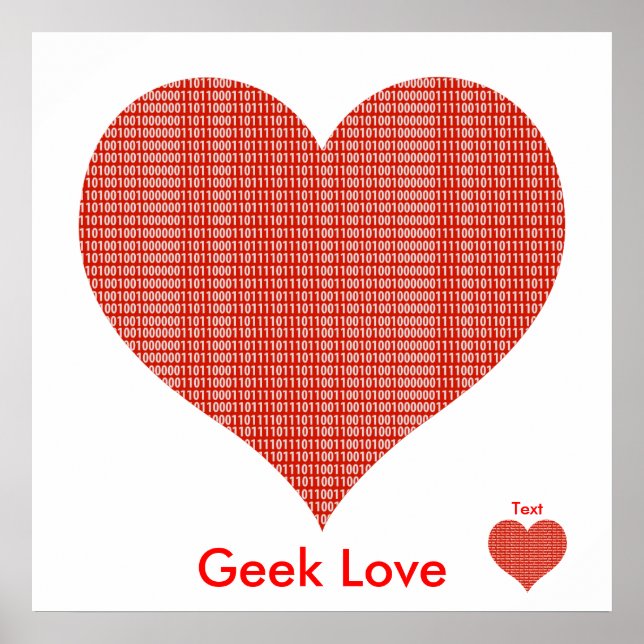 Geek Liebe Poster (Vorne)