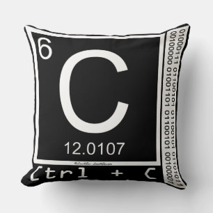 Geek Me! Kohlenstoffkopie Kissen
