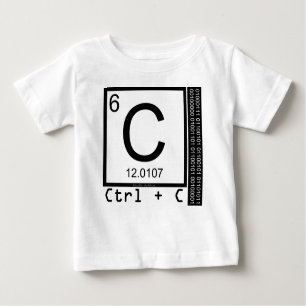 Geek mir! Carbon Copy Baby T-shirt