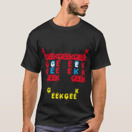 GEEK MIT GLASSEN T-Shirt