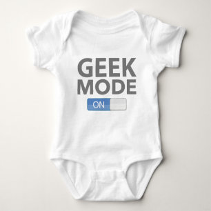 Geek-Modus eingeschaltet Baby Strampler