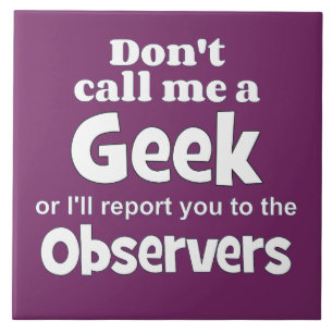 Geek Observers wf Fliese