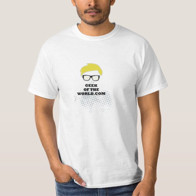 Geek of the world official shirt (Vorderseite)