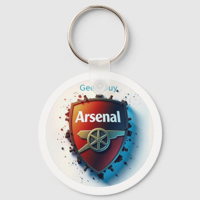 Geek Schlüsselanhänger - Arsenal (Vorderseite)
