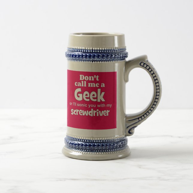 Geek Schraubendreher wf Bierglas (Rechts)