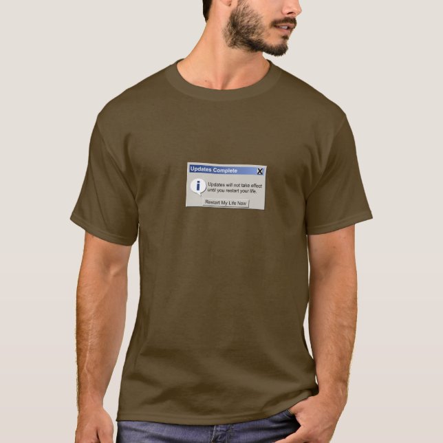 Geek-Spaß aktualisiert T - Shirt (Vorderseite)