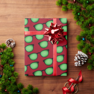 Geek Specs: Brillen mit binärem Code Muster Funny Geschenkpapier