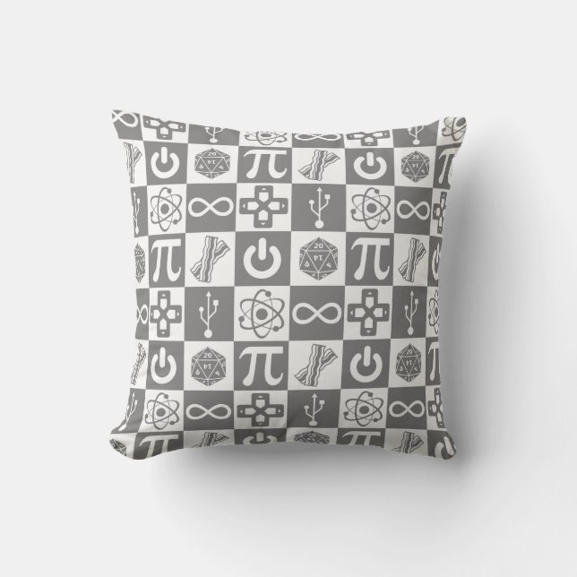 Geek Symbols Pillow Kissen (Vorderseite)
