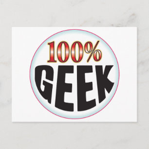 Geek Tag Postkarte