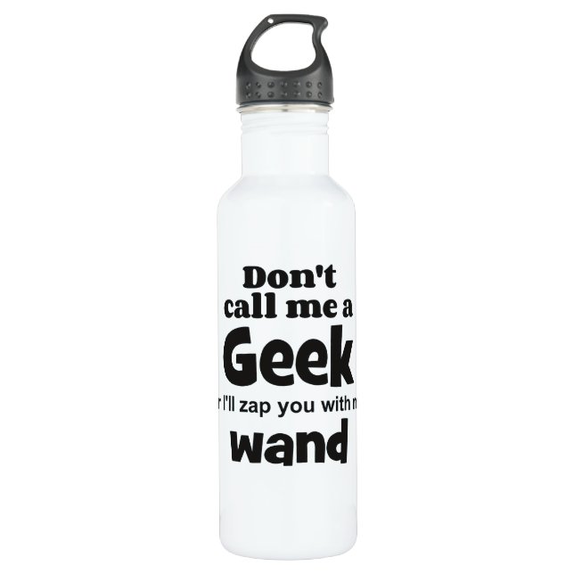 Geek wand bf trinkflasche (Vorderseite)