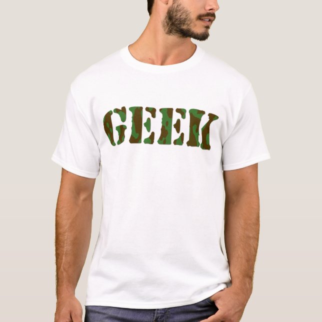 geekcamo T-Shirt (Vorderseite)