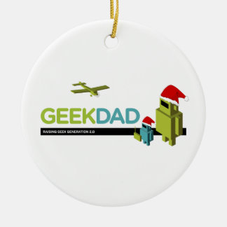 GeekDad Verzierung Keramik Ornament
