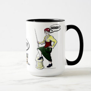 Geekery Mädchen-Tasse Tasse