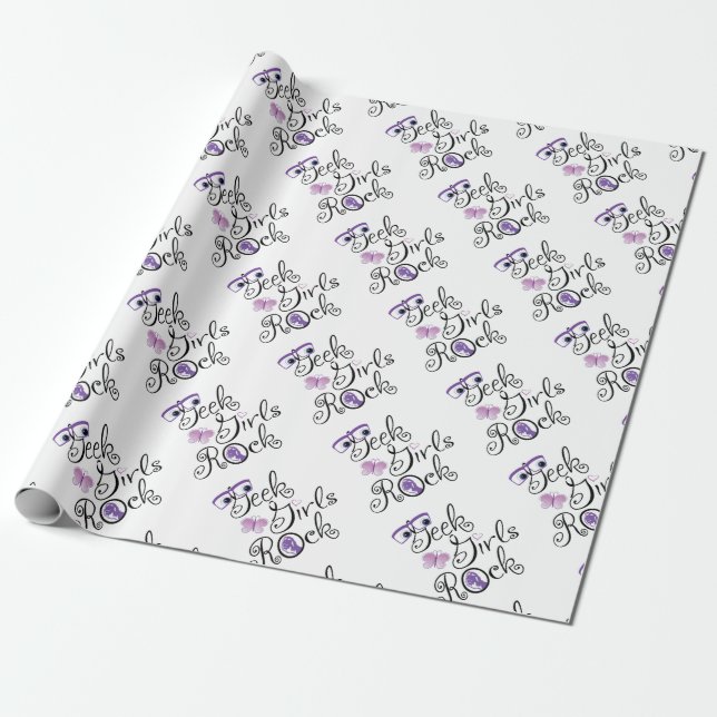 GeekGirlsRock Geschenkpapier (Ungerollt)