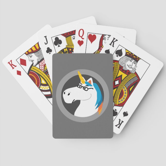 Geekicorn Spielkarten (Rückseite)