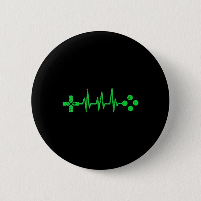 Geeks Heartbeat Gaming Button (Vorderseite)