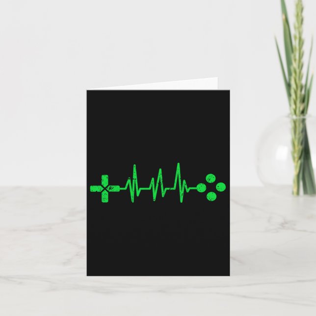 Geeks Heartbeat Gaming Karte (Vorderseite)