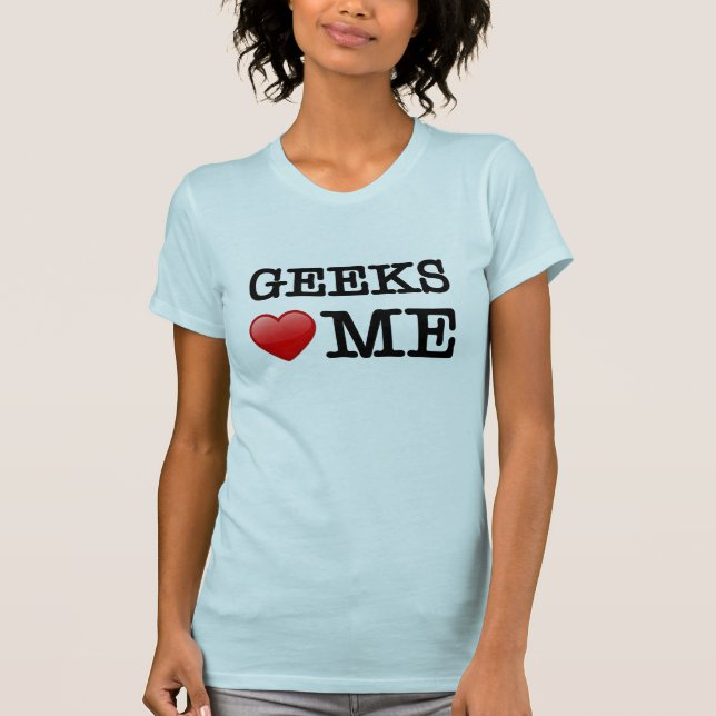 Geeks Liebe T-Shirt (Vorderseite)