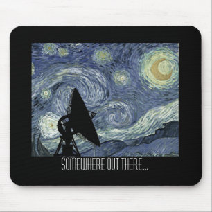 Geeky Astronomie Mousepad