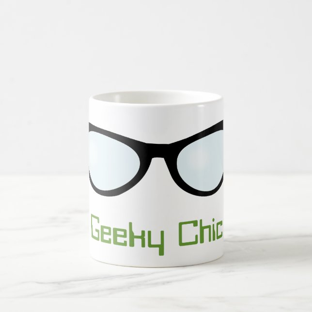 Geeky Chic-Tasse Kaffeetasse (Mittel)