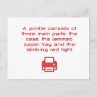 Geeky Drucker Witz