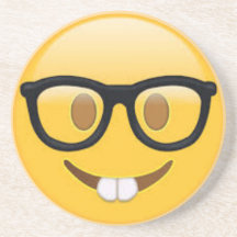 Geeky Emoji stellen gegenüber
