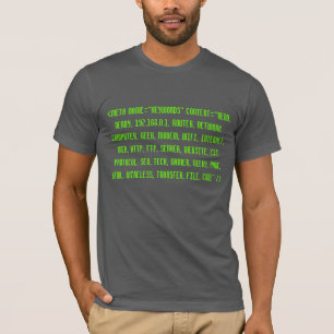 Geeky HTML-Quellencode-T - Shirt