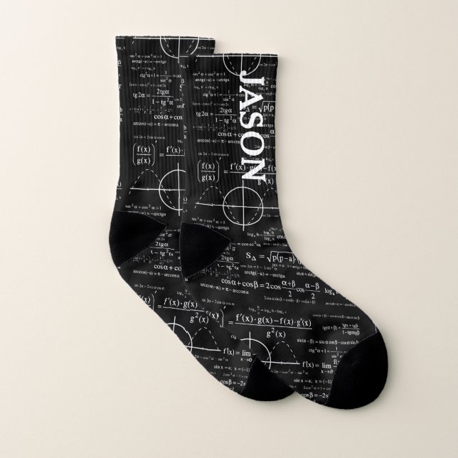 Geeky Physik-personalisierte Geschenke Socken (Paar)
