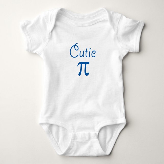 Geeky und niedlicher Babybodysuit Süssetorten-PUs Baby Strampler (Vorderseite)