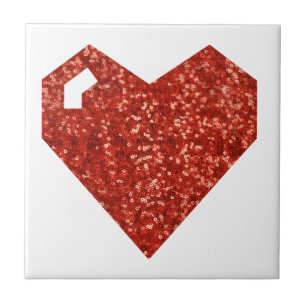 Geeky-Valentinstag Fliese