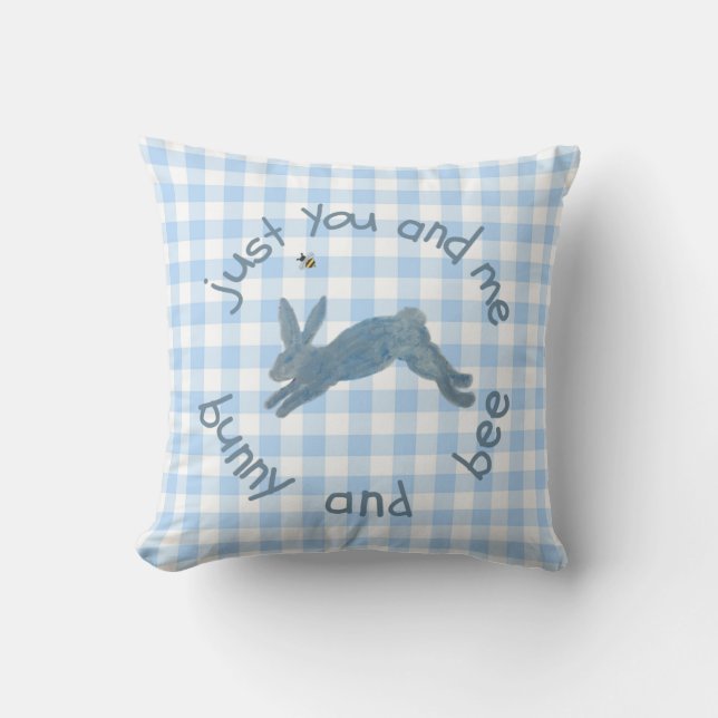 Geem Bunny Bee Bunnies Bees Baby  Kissen (Vorderseite)