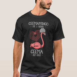 Geemamingo Geema Flamingo Grandma Gran T-Shirt