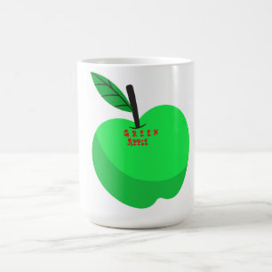 Geen Apfel Design Kaffeetasse