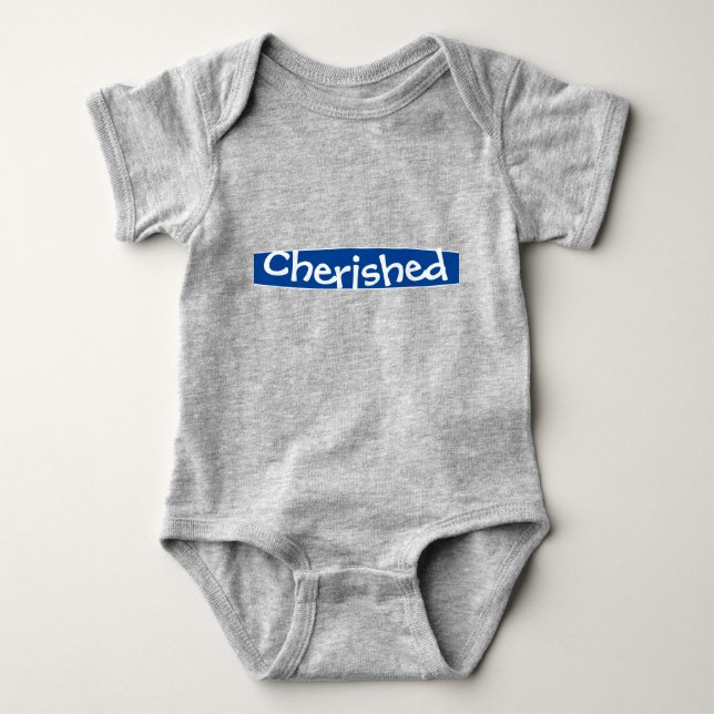 geerbt baby strampler (Vorderseite)