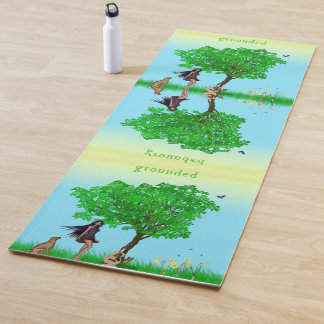 Geerdet Yogamatte