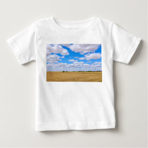 Geerntete Weizenfelder Baby T-shirt