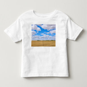 Geerntete Weizenfelder Kleinkind T-shirt