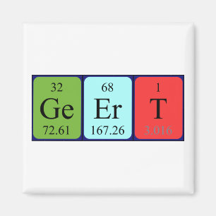 Geert Periodenmagnet Magnet