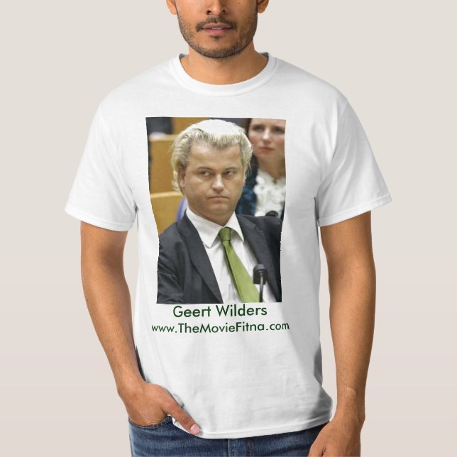 Geert Wilders T-Shirt (Vorderseite)