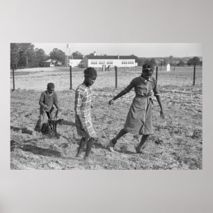 Gees Bend Garden, 1930er Poster