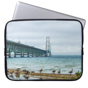 Geese auf Mighty Mac Laptopschutzhülle