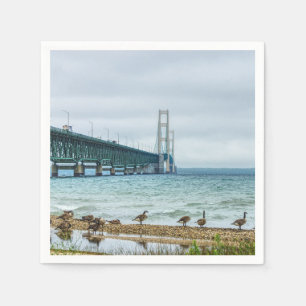 Geese auf Mighty Mac Serviette