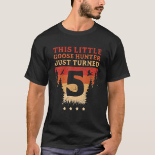 Geese Jäger dieser kleinen Gänsejägerin, gerade ge T-Shirt